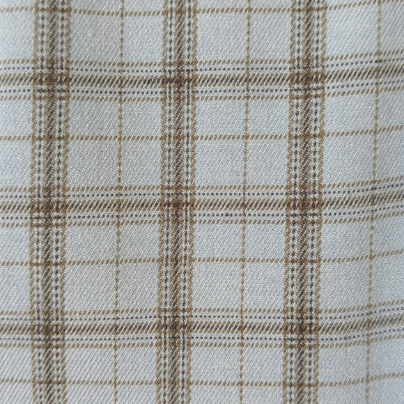 Urban Outfitters Kennedy Preppy Plaid Pleated High Waisted Menswear Shorts M - Picture 6 of 12